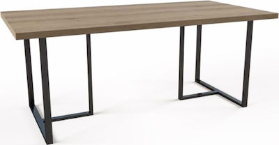 All4home Τραπέζι Bastiana , 160-180x90x75 εκ., All4home